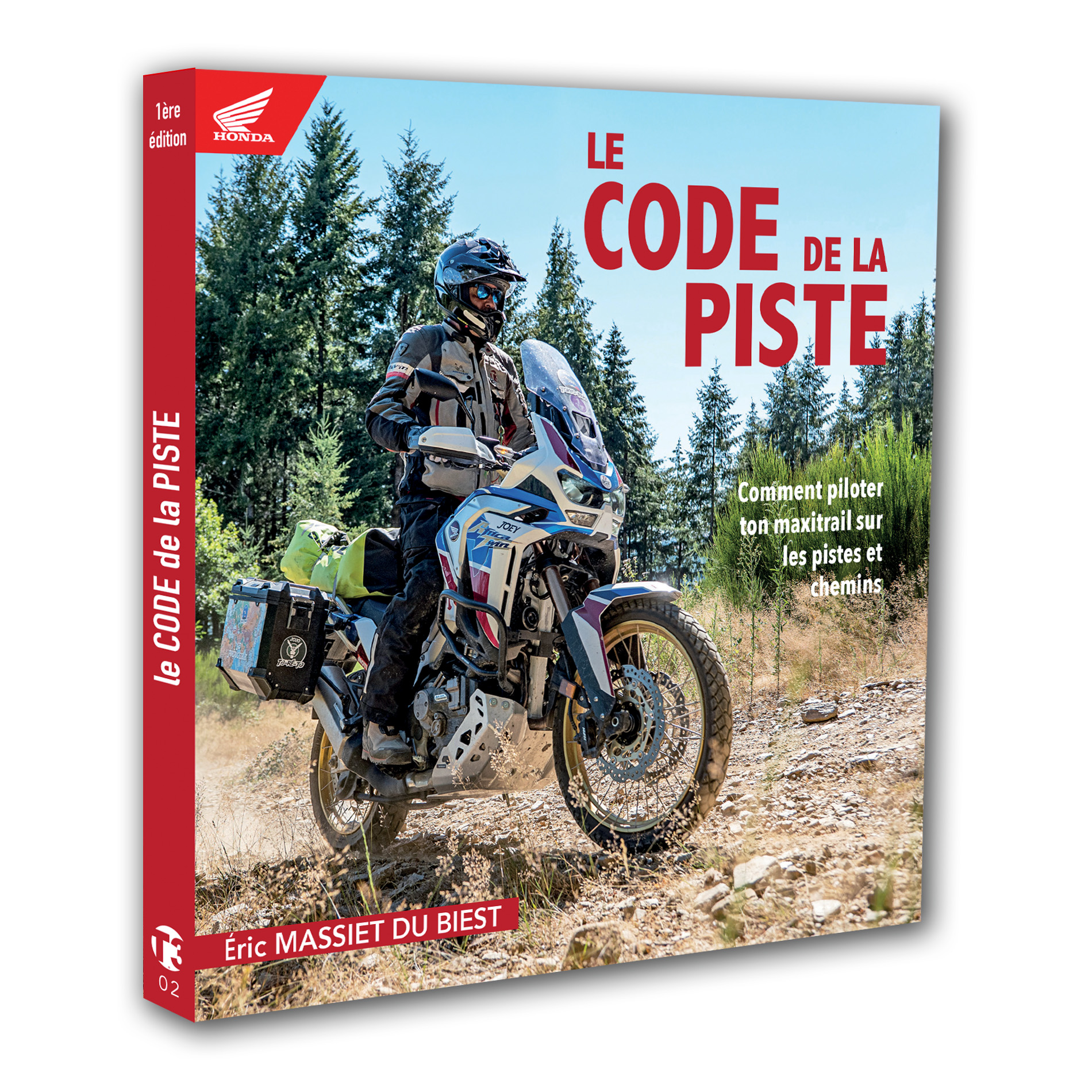 Le Code de la Piste est le guide pratique pour apprendre à piloter une moto maxi trail sur les chemins et pistes non asphaltés.